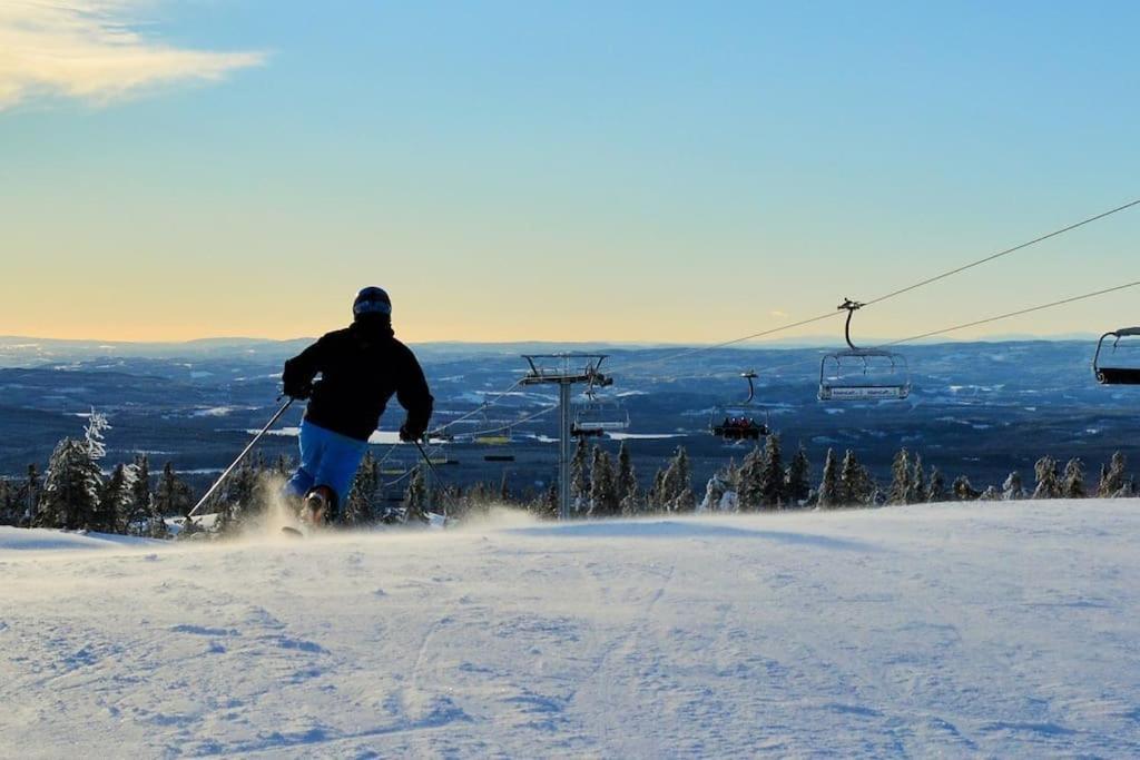 Appartamento Beautiful Penthouse With Panoramic View At Sjusjoen Esterno foto