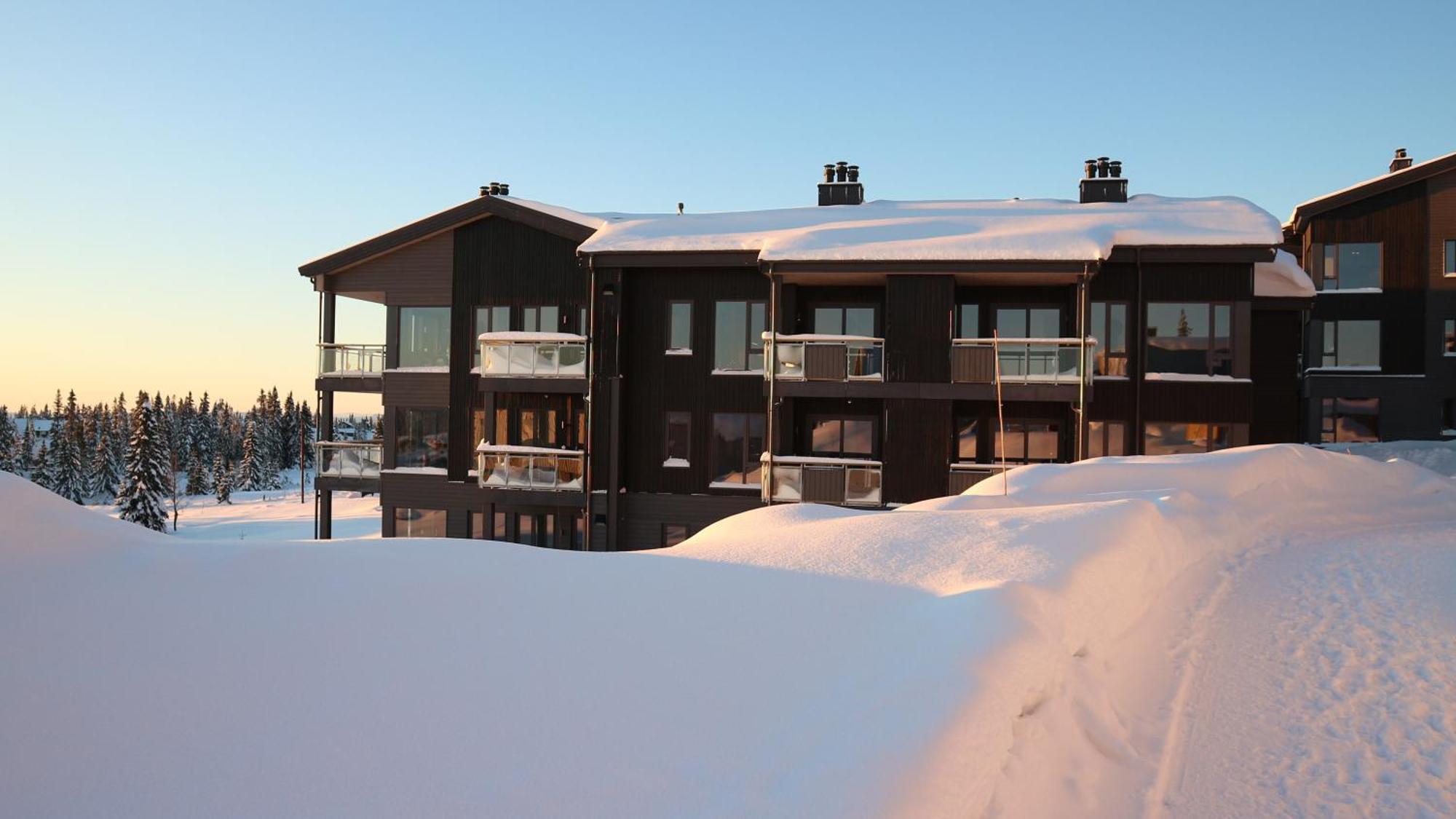 Appartamento Beautiful Penthouse With Panoramic View At Sjusjoen Esterno foto