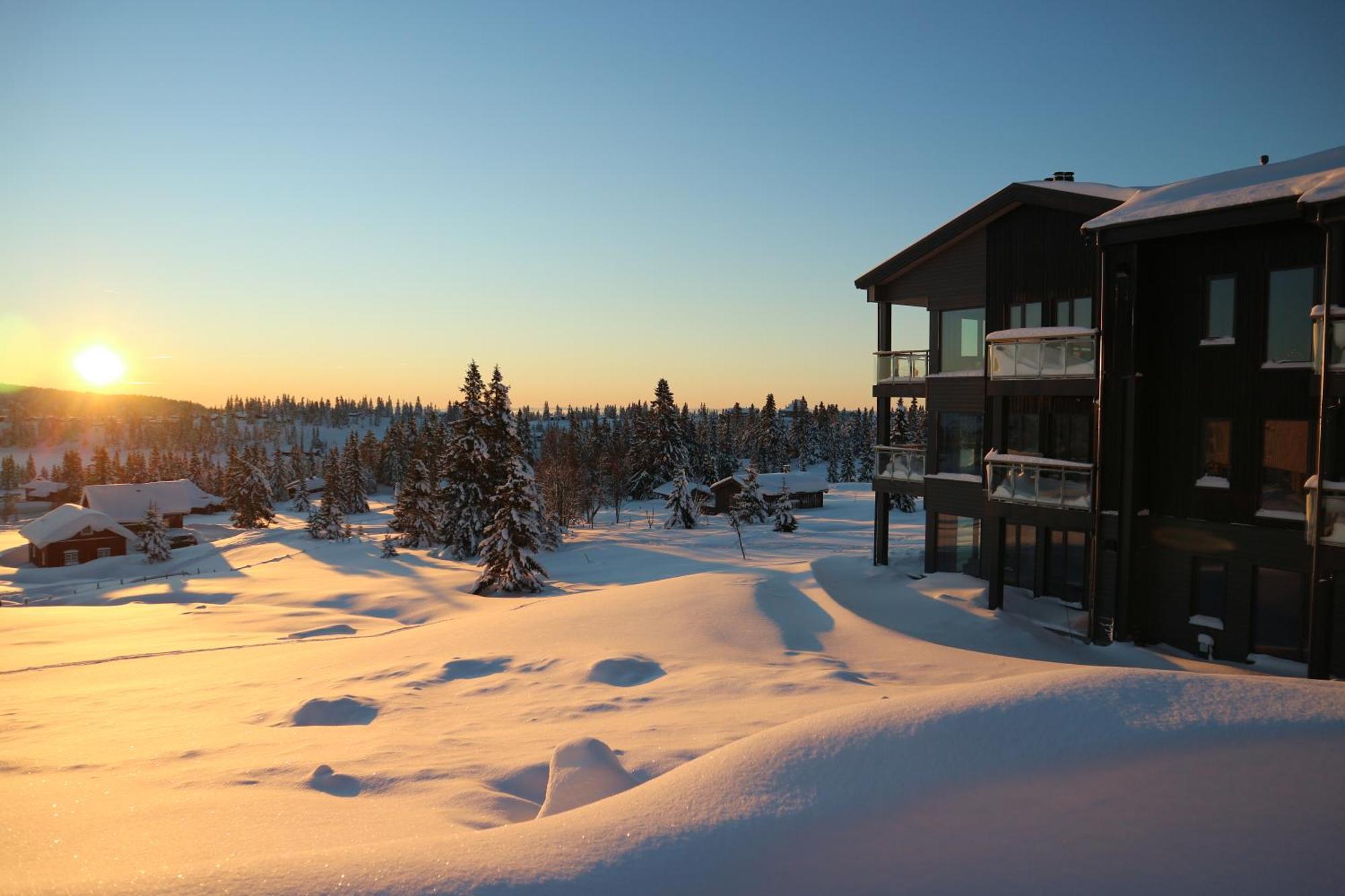Appartamento Beautiful Penthouse With Panoramic View At Sjusjoen Esterno foto