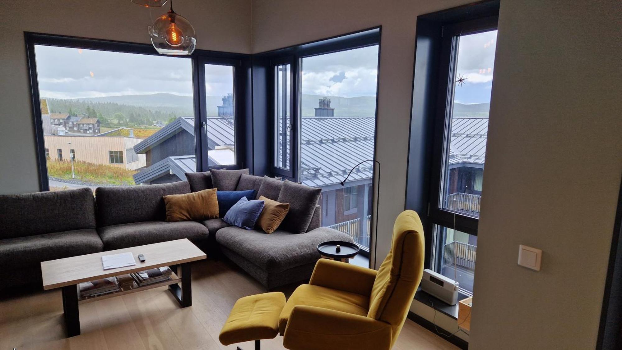 Appartamento Beautiful Penthouse With Panoramic View At Sjusjoen Esterno foto